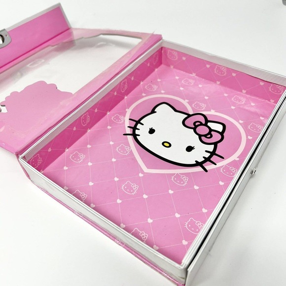 Rare Sanrio 2014 Hello Kitty Diary W/lock Pen Stickers Mini Journal And Box - Picture 3 of 12